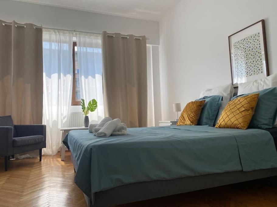 2 Bedroom Apartment With Terrace In City Center 布加勒斯特 外观 照片